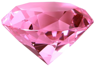 Pink diamond PNG image-6684